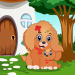 Games4King Cute Little Dog Rescue Walkthrough